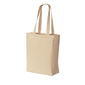 Sac fourre-tout en coton biologique recyclable personnalisé de haute qualité de 12oz sac fourre-tout en toile avec logo imprimé personnalisé fournisseur de BD - Product Image 4