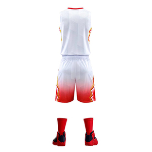 Uniforme de basket-ball de haute qualité maillots de basket-ball personnalisés pour hommes maillots uniformes d'équipe costumes uniformes de basket-ball de Club - Product Image 6