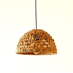 Hot Lampshade 2023 Modern Pendant Lights Water Hyacinth Lamp Shade Feita no Vietnã para Atacado