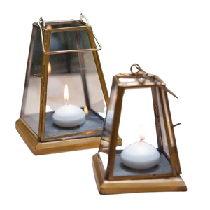 Decoraciones para el hogar Linternas decorativas Estilo vintage Portavelas Linterna colgante de metal para bodas y Navidad - Product Image 1