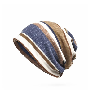 Gorros de punto bordados en 3D multicolor, gorros de jacquard acrílicos 100% para negocios y exteriores para hombres y mujeres - Product Image 2