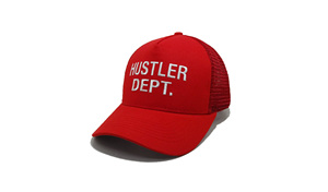 Gorra clásica personalizada con logotipo bordado, gorra de camionero de malla roja, moda elegante y cómoda para adultos, hecha en Injae Vina Factory - Product Image 2