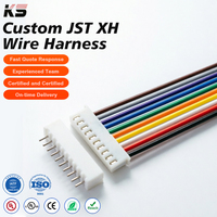 كابل تمديد مخصص لحزمة البطارية من نوع Jst Molex Dupont Zh Zhr بسمك 1.5 مم وعدد دبابيس 2 3 4 5 6 7 8 9