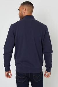 Service OEM, sweat-shirt à col rond pour homme en coton 100%, bleu marine, coupe classique, imprimé sportif, respirant, Y2K - Product Image 2