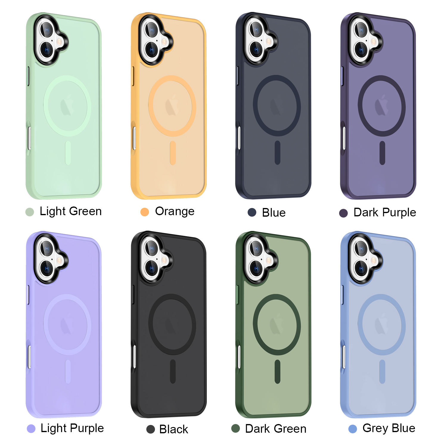 many color options
