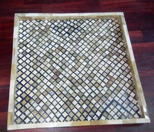 Bandejas de Servir Hechas a Mano de Madera de Lujo Ecológicas con Incrustaciones Personalizadas Hechas en India Disponibles para la Venta a Precio Económico - Product Image 6