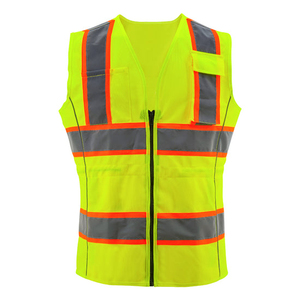 Chaleco de alta visibilidad transpirable informal de Otoño de grado profesional Detalles reflectantes Impermeable a prueba de viento Cumple con todas las principales medidas de seguridad - Product Image 6