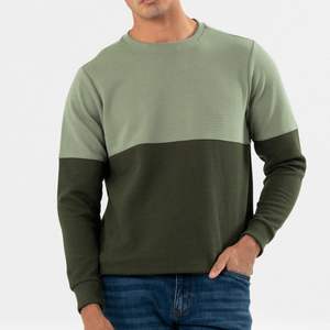 Sweat-shirt de haute qualité personnalisé pour hommes, vêtements de rue, style unique, respirant, en coton 340 GSM, couleur unie - Product Image 1