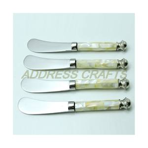 ชุดชีสด้ามจับฮอร์นจากธรรมชาติทำจากสเตนเลสสตีลเนยใบมีดสเตนเลสปลอดภัยสำหรับใช้ในโรงแรมสไตล์ยุโรป - Product Image 3