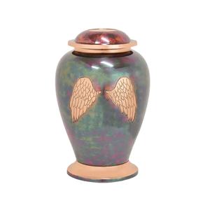 Urnas de Cremación de Aluminio Metálico Personalizadas al por Mayor para Cenizas de Adultos y Urnas de Cremación Grandes con Acabado Grabado - Product Image 1