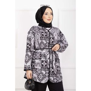 Traje Casual con Estampado Étnico en Negro - Product Image 2