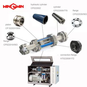 Repuestos para Máquina de Corte por Chorro de Agua <span class=keywords><strong>Bft</strong></span>, Cilindro CP022009-591, Buje de Distancia CP022013-540, Buje de Cojinete CP022010-527 - Product Image 1