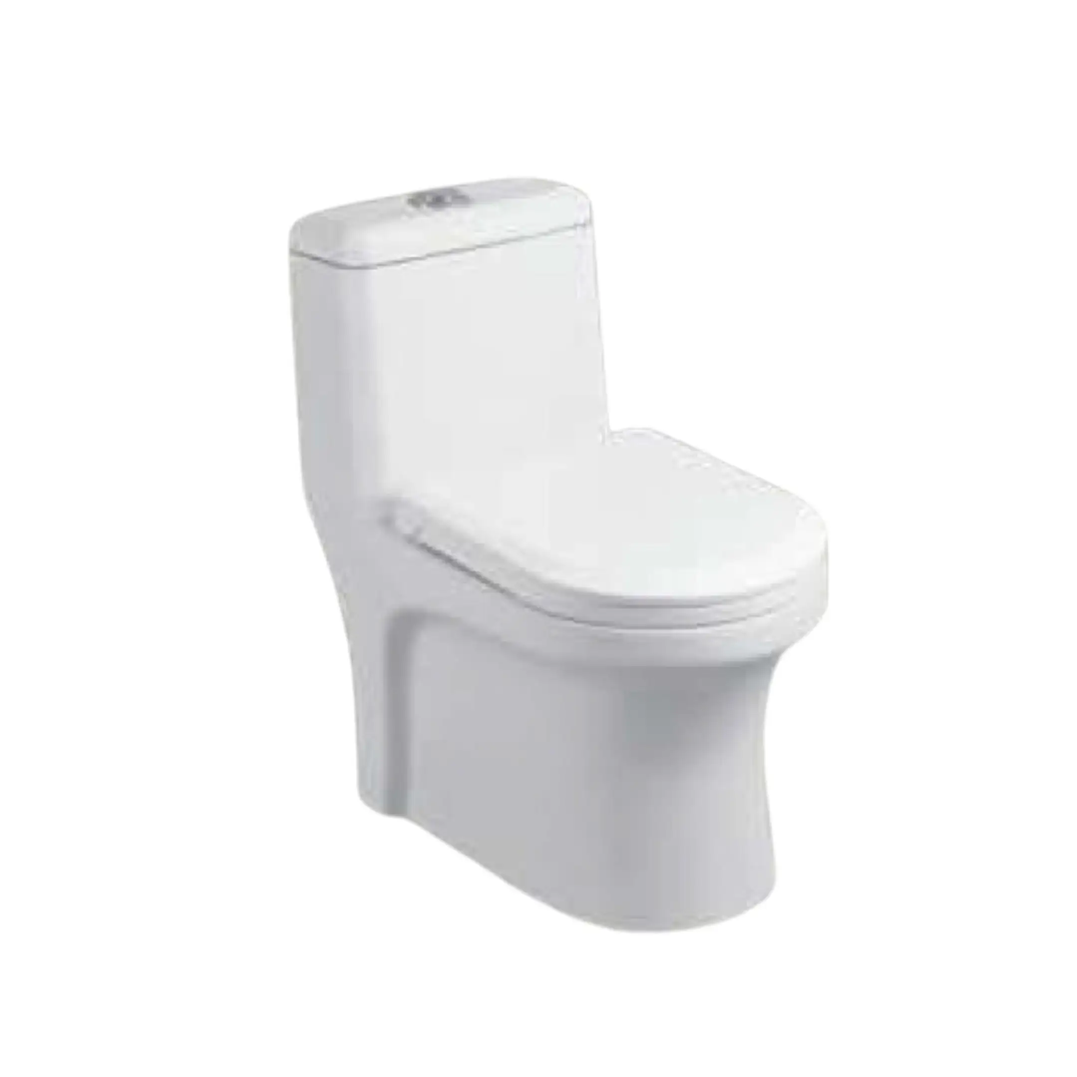 One Piece Water Closet Ceramic Glazed Premium assento quadrado do vaso sanitário assento redondo