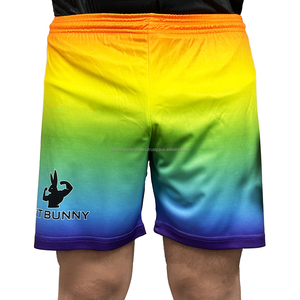 ชุดเสื้อยืดและกางเกงขาสั้นลำลองสำหรับผู้ชายฤดูร้อนสีสดใสระบายอากาศสวมใส่สบายมีสไตล์ - Product Image 6