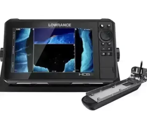 Authentique Lowrance HDS-9 Live Imaging 3-en-1 Transducteur de montage sur transom Carte C-MAP Pro Plastique Écologique Garantie 3 ans Audio - Product Image 1