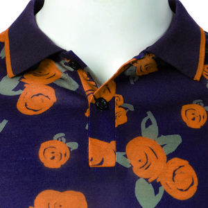 Nuevo estilo Impresión de sublimación completa Transpirable Elegante Ropa al aire libre Polos Algodón Tallas grandes Polos para hombres - Product Image 4