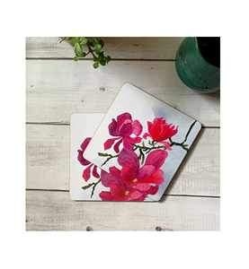 เสื้อสามขาพิมพ์ลาย MDF อุปกรณ์ตกแต่งโต๊ะสีสันสดใสดีไซน์ที่แตกต่างกัน - Product Image 4