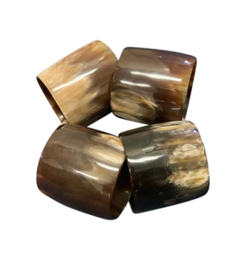 Natural Horn <b>Napkin</b> Rings Elegant Tableware Decorative Eco-Friendly Stocked Wedding <b>Party</b> Decorations - Product Image 1