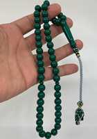 Chapelet de prière musulman perles lucite islamique Tasbih perles en résine transparente