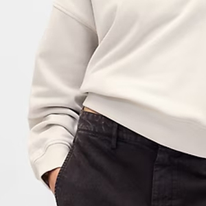 Sudadera Cómoda para Mujer con Textura de Felpa Suave, Diseño de Alta Calidad con Manga Larga, Corte Holgado, Cuello Redondo, Diseño 2026 - Product Image 3