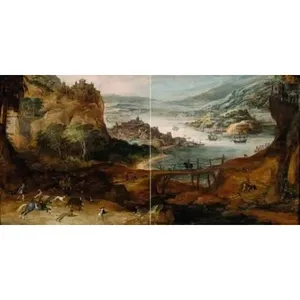 Caballos Caza Cocina Ducha Pared Mural Mármol Cerámica Backsplash Art-Tile Wall Murals - Product Image 1