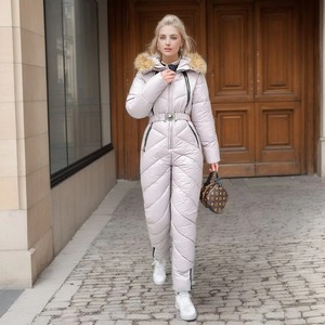 Nuevo diseño de alta calidad Unisex cálido transpirable traje de esquí de invierno traje de nieve con tela Polartec al aire libre moda deportes Sudadera con capucha - Product Image 5