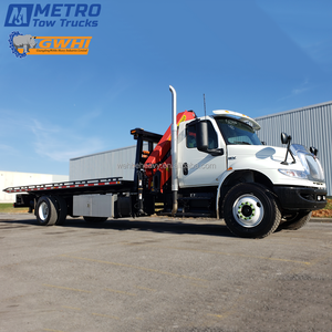 Remorqueuses Metro Camion à plat de 9 tonnes | Usine de chargement de glissière directe | Remorquage à plat international - Product Image 1