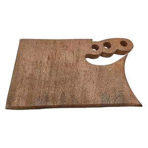 Tabla de cortar y servir de madera de acacia, tabla de charcutería de madera y tabla de cortar para carne, frutas, queso, plato para servir - Product Image 4