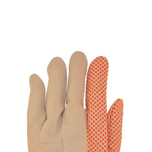 Guantes de puntos de PVC de poliéster Guantes de puntos de PVC de nylon para el trabajo Guantes de inspección manual de trabajo - Product Image 5