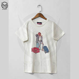 T-shirt Boxy Fit personnalisable pour homme Tissu tissé 100% coton de haute qualité Logo personnalisé et différentes conceptions - Product Image 1