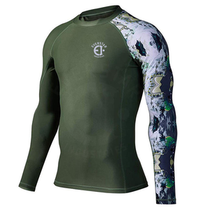 100% Premium Quality Rush Guard Haute Qualité Polyester Spandex Rush Guard Du Pakistan Avec Des Personnalisations - Product Image 3