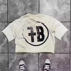 Fabrication sur mesure, lavage à l'acide, impression DTG, tissu lourd, coupe ample, épaules tombantes, vêtements de rue vintage, 2026 - Product Image 5