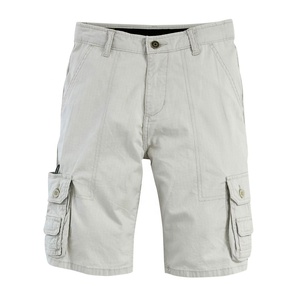 Casual Plain Cargo Shorts Gimnasio Entrenamiento Hombres Pantalones cortos con múltiples bolsillos Pantalones cortos de algodón - Product Image 1