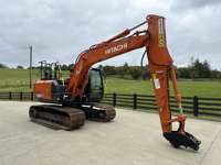 Excavadora Hidráulica Usada Hitachi ZX130 de 13 Toneladas, Motor Hitachi, Sistema HIOS IV, Bajo Ruido, Rendimiento Confiable, Caja de Cambios