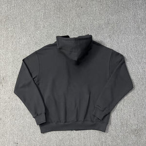 Sweats à capuche personnalisés sweat à capuche avec fermeture éclair boxy up sweat à capuche imprimé bulles sweat à capuche avec fermeture éclair vierge logo personnalisé sweats à capuche lourds pour hommes - Product Image 3