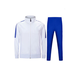 Ensemble de survêtements de gym en coton pour hommes avec propre logo personnalisé Survêtement ajusté à la mode - Product Image 1