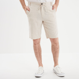 Pantalones Cortos Deportivos Casuales para Hombre, de Lona Texturizada, Mezcla de Lino y Algodón, Corte Moderno, Secado Rápido, Ligeros, para Viajes y Ocio - Product Image 2