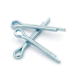 Pasador de Cabeza Cilíndrica de Acero al Carbono Zincado, Pasador de Seguridad Antiaflojamiento - Product Image 1