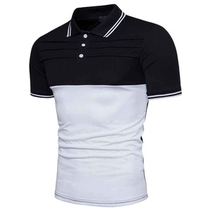 Tenue décontractée élégante de style signature, tissu tricoté de qualité supérieure, confortable, apparence professionnelle de bureau, polo pour homme - Product Image 1