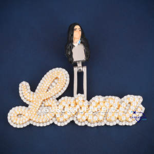 Hip Hop joyería COLLAR COLGANTE personalizado lujo Iced Out VVS Moissanite 925 colgante de plata esterlina al por mayor - Product Image 1