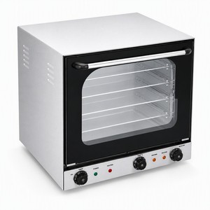 เตาอบลมร้อนแบบพาความร้อนเชิงพาณิชย์ 220V แบบตั้งโต๊ะ สำหรับร้านอาหารฟาสต์ฟู้ด อบพิซซ่า - Product Image 1