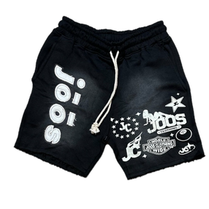 Écusson de broderie imprimé de string personnalisé du fabricant en gros Short délavé au soleil pour hommes 100% Short en coton pour hommes - Product Image 3