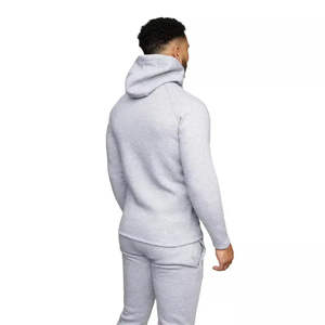 Ensemble de survêtement de sport deux pièces pour homme, en molleton technique respirant, 100 % coton, pour l'hiver, nouvelle année 2025 - Product Image 5
