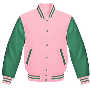 Veste de Baseball en Cuir Véritable 100% de Haute Qualité avec Doublure en Laine Confortable, Personnalisable avec des Lettres, Vêtement d'Hiver pour Hommes, Manches Longues de Haute Qualité - Product Image 1