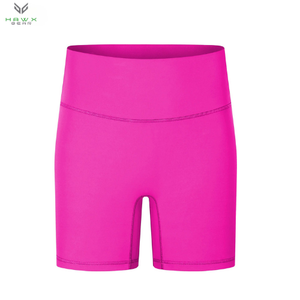 กางเกงขาสั้นเอวสูงสำหรับผู้หญิงกางเกงเลกกิ้งสำหรับออกกำลังกายเล่นโยคะออกกำลังกายผ้าฝ้าย100% ระบายอากาศได้จากโรงงานโดยตรง - Product Image 6