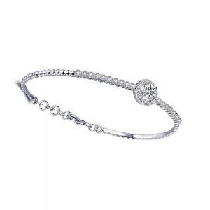 VVS 5MM Moissanite Diamond Tennis Bracelet Hip Hop Style 925 Sterling Silver Tennis Bracelet para mujer Joyería fina - Product Image 5