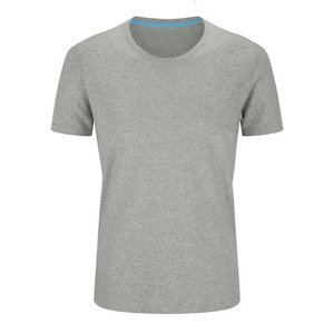 <b>Men's</b> <b>Green</b> Plain Cotton T-Shirt Short Sleeve O-Neck Casual Regular Fit Solid Color Jersey Knitted <b>Top</b> - Product Image 2