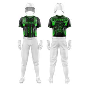 Ropa de equipo de fabricación profesional, uniformes de béisbol de contraste de Venta caliente, diseño personalizable para ropa deportiva de béisbol y softbol - Product Image 3