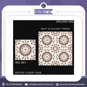 Carreaux de sol numériques de haute qualité, finition mate et brillante, 30x30cm, pour l'intérieur, pour l'extérieur - Product Image 3