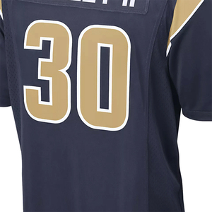 Maillot de football pour hommes en tissu mesh 100% polyester antibactérien avec noms et logos d'équipe personnalisés pour vêtements de sport - Product Image 4